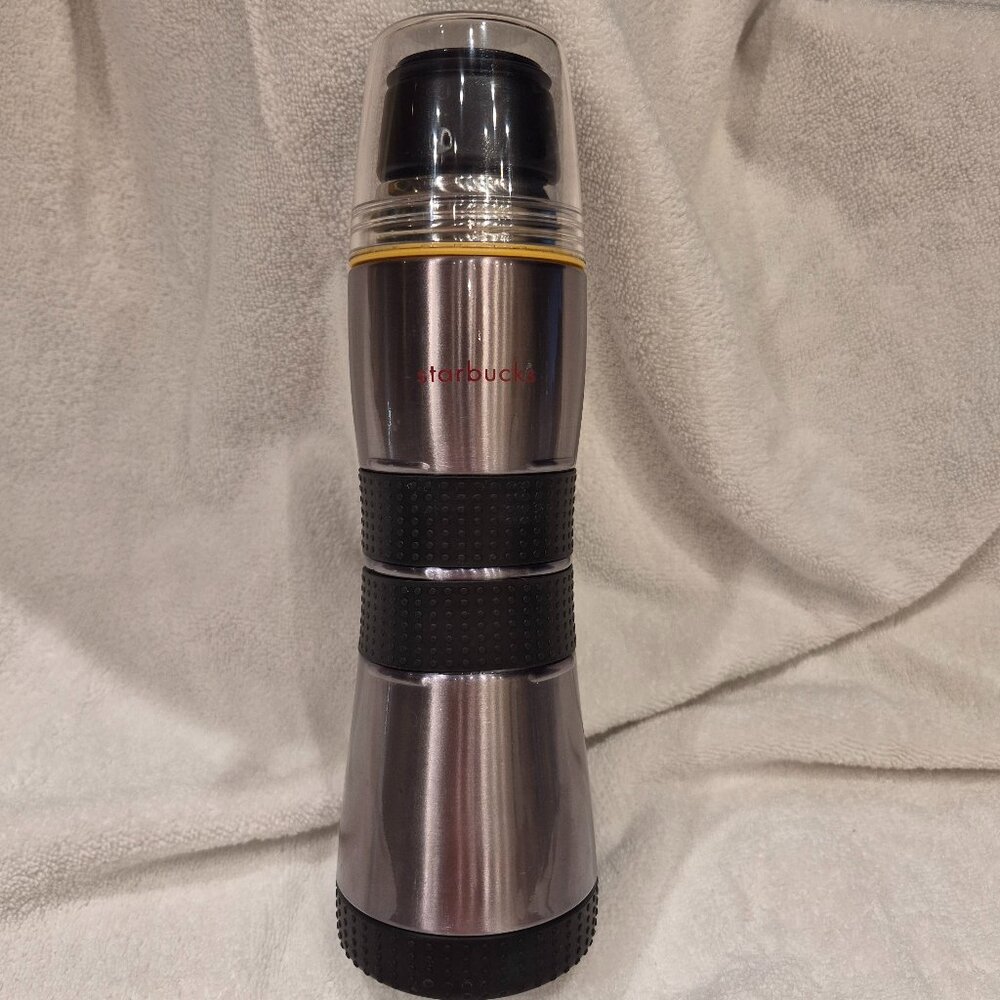Starbucks Thermos Bottle With Rubber Grip